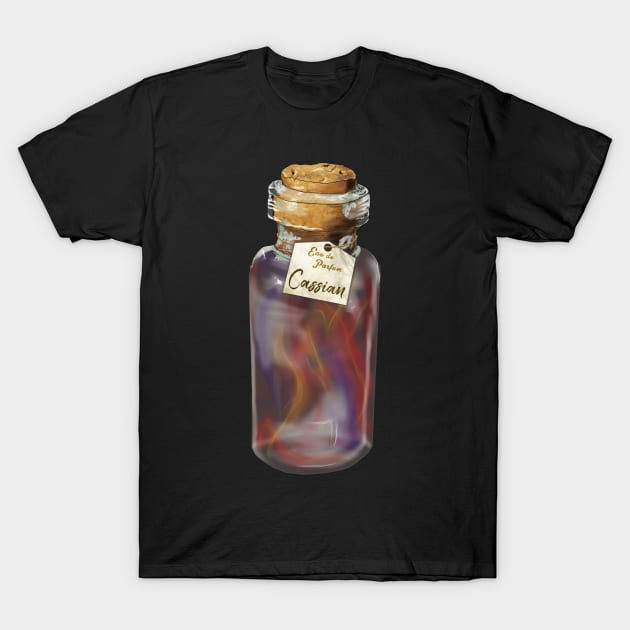 Eau de Parfum: Cassian T-Shirt by drawnexplore